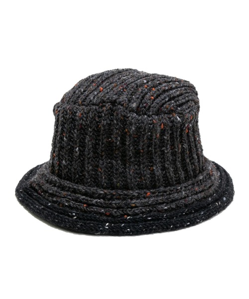 go slow caravan（ゴースローキャラバン）の「HIGHLAND2000/ハイランドトゥーサウザンド　Bucket Hat（ニットキャップ/ビーニー・レディース・ダークグレー/ダークグリーン/ブラック・FREE）」の14枚目の写真