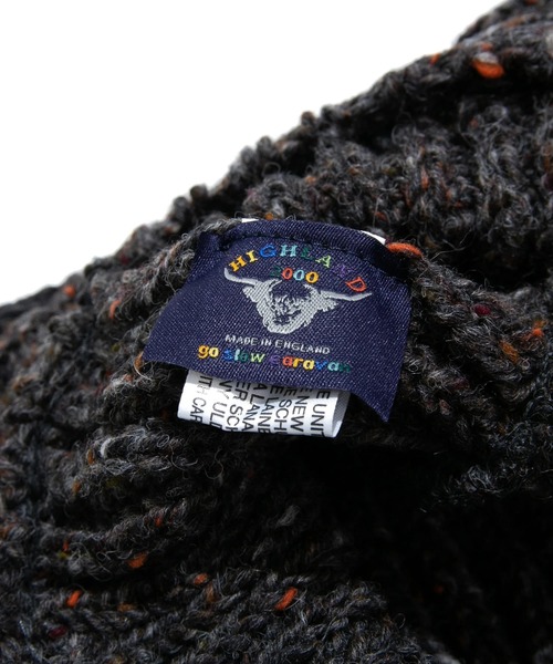 go slow caravan（ゴースローキャラバン）の「HIGHLAND2000/ハイランドトゥーサウザンド　Bucket Hat（ニットキャップ/ビーニー・レディース・ダークグレー/ダークグリーン/ブラック・FREE）」の17枚目の写真