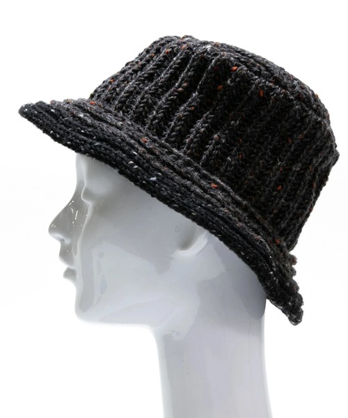 go slow caravan（ゴースローキャラバン）の「HIGHLAND2000/ハイランドトゥーサウザンド　Bucket Hat（ニットキャップ/ビーニー・レディース・ダークグレー/ダークグリーン/ブラック・FREE）」の18枚目の写真