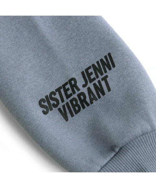 SISTER JENNI(SISTER JENNI)の「裏起毛すそレースアップパーカーワンピ(ワンピース・キッズ・ブラック/サックスブルー・140cm/130cm/150cm/160cm)」の16枚目の写真
