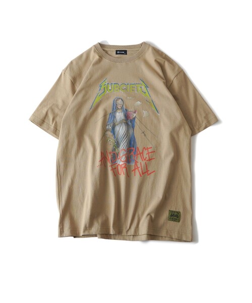 Subciety(サブサエティ)の「GRACE TEE(Tシャツ/カットソー・メンズ・ブラック/アッシュ/ホワイト/サンドベージュ/グリーン/ブルー・SMALL/MEDIUM/LARGE/X-LARGE/XX-LARGE)」の21枚目の写真