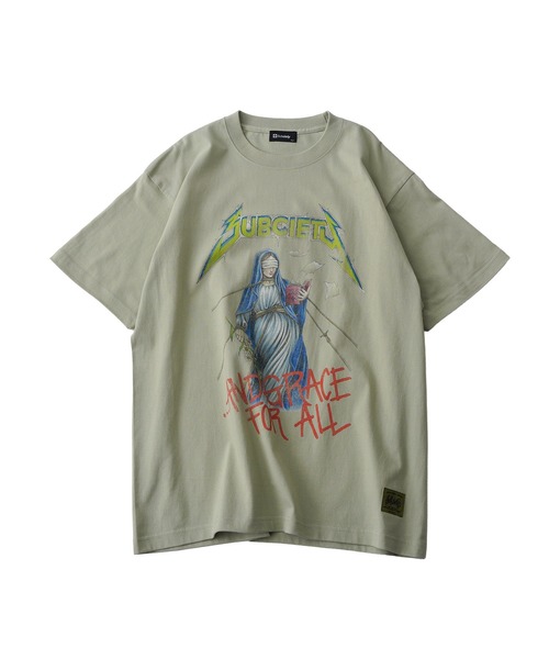 Subciety（サブサエティ）の「GRACE TEE（Tシャツ/カットソー・メンズ・ブラック/アッシュ/ホワイト/サンドベージュ/グリーン/ブルー・SMALL/MEDIUM/LARGE/X-LARGE/XX-LARGE）」の15枚目の写真