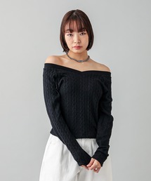 X-girl | 2WAY SHOULDER TOP(Tシャツ/カットソー)