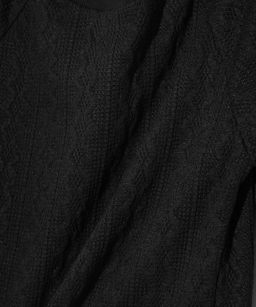 X-girl（エックスガール）の「2WAY SHOULDER TOP（Tシャツ/カットソー・レディース・ホワイト/ブラック・M/S）」の9枚目の写真