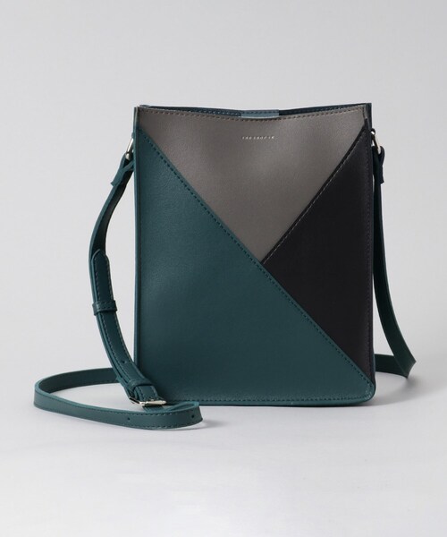 THE SHOP TK （ザ ショップ ティーケー ）の「◆パネルラインBOXショルダーバッグ（ショルダーバッグ・メンズ・ブラック/ブラック系4/モスグリーン系4・00）」の7枚目の写真