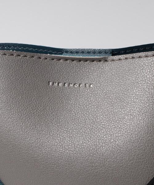 THE SHOP TK （ザ ショップ ティーケー ）の「◆パネルラインBOXショルダーバッグ（ショルダーバッグ・メンズ・ブラック/ブラック系4/モスグリーン系4・00）」の4枚目の写真