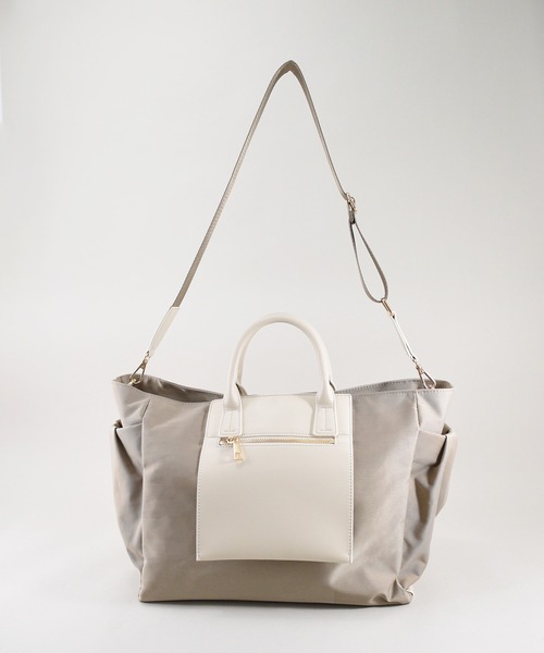 大 ボストンバッグ ドット柄 ユキエモン ハンカチコレクター 2way