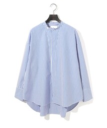 MIDIUMISOLID（ミディウミソリッド）の「MIDIUMISOLID バンドカラーシャツ（シャツ/ブラウス）」
