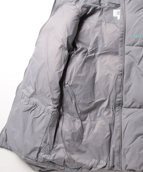 mihns closet(ミンズクローゼット)の「mihns closet / ボリュームスタンド中綿ジャケット / 3452702(ダウンジャケット/コート・レディース・バーガンディー/マスタード/グレー・X-LARGE/LARGE)」の5枚目の写真
