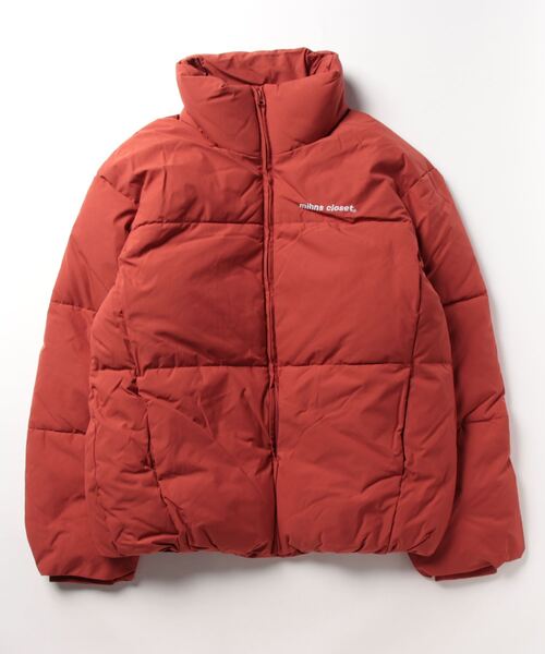 mihns closet(ミンズクローゼット)の「mihns closet / ボリュームスタンド中綿ジャケット / 3452702(ダウンジャケット/コート・レディース・バーガンディー/マスタード/グレー・X-LARGE/LARGE)」の14枚目の写真