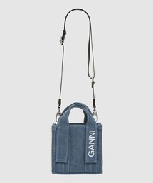 Recycled Tech Mini Tote Denim