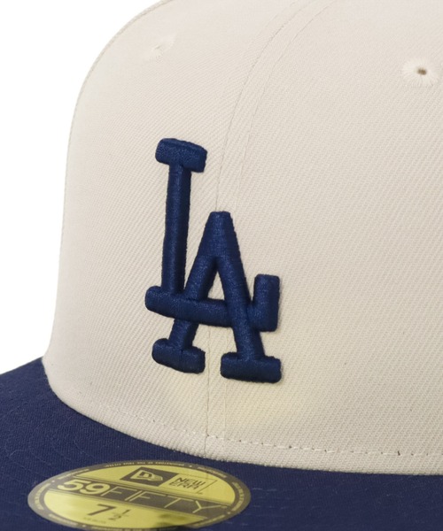 New Era 59FIFTY キャップ 7 1/2 ホワイト/ネイビー 59FIFTY MLB 2-Tone ニューヨーク・ヤンキース クロームホワイト