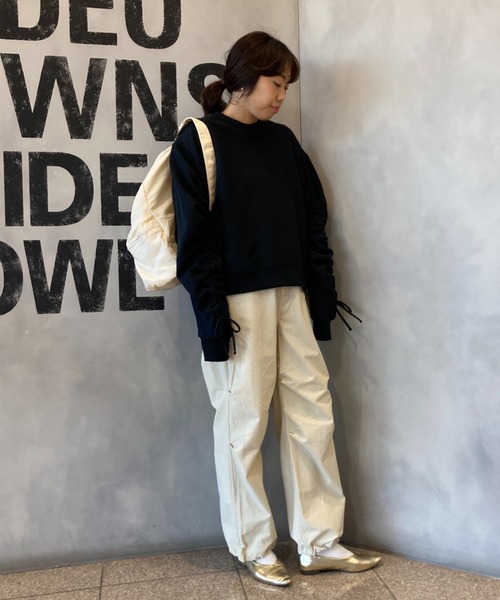 RODEO CROWNS WIDE BOWL(ロデオクラウンズワイドボウル)の「ワイドカーゴパンツ(カーゴパンツ・レディース・アイボリー/ミント/ブラック・FREE)」の22枚目の写真