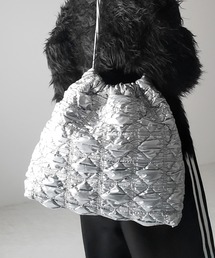 me+em select | ※※【 2color 】メタリックキルティング巾着ショルダーバッグ(ショルダーバッグ)