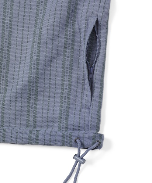 thisisneverthat(ディスイズネバーザット)の「Stripe Jacquard Hoodie(パーカー・メンズ・パープル系/アイボリー・S/M/L/XL)」の12枚目の写真