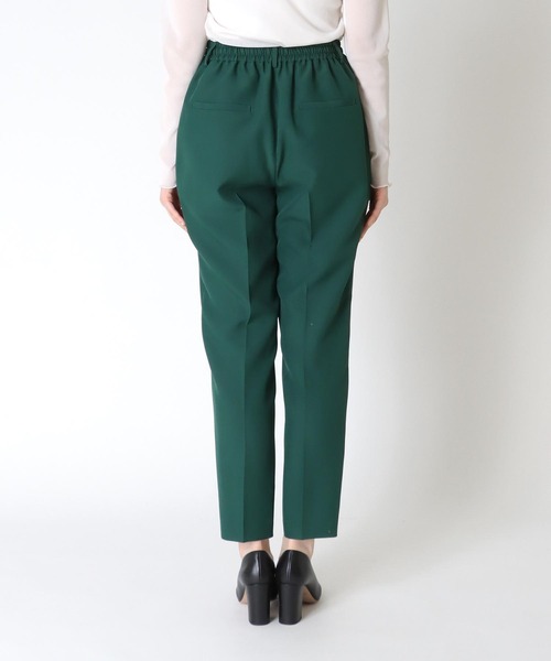 Jines(ジネス)の「ドライタッチテーパードパンツ(その他パンツ・レディース・グリーン/ベージュ/ベージュ系その他/ブラック・38)」の19枚目の写真