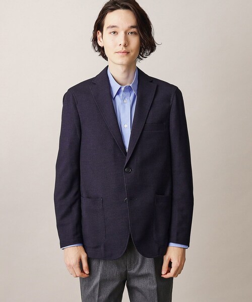 THE SHOP TK （ザ ショップ ティーケー ）の「◆リネンライクメッシュブレザー（テーラードジャケット・メンズ・ベージュ/ネイビー・01/02/03/04）」の20枚目の写真