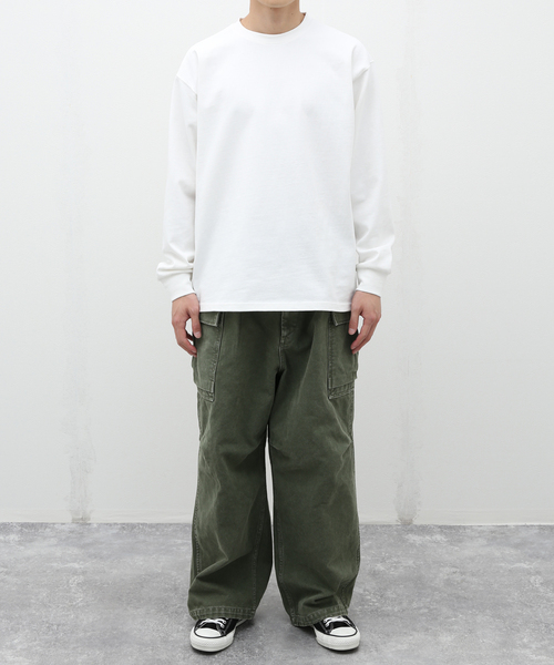 J.S.Homestead】HEAVY CANVAS WIDE CARGO PANTS（カーゴパンツ