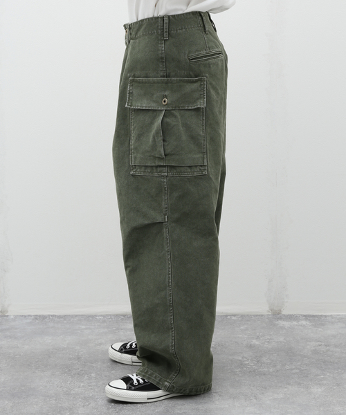 J.S.Homestead】HEAVY CANVAS WIDE CARGO PANTS（カーゴパンツ