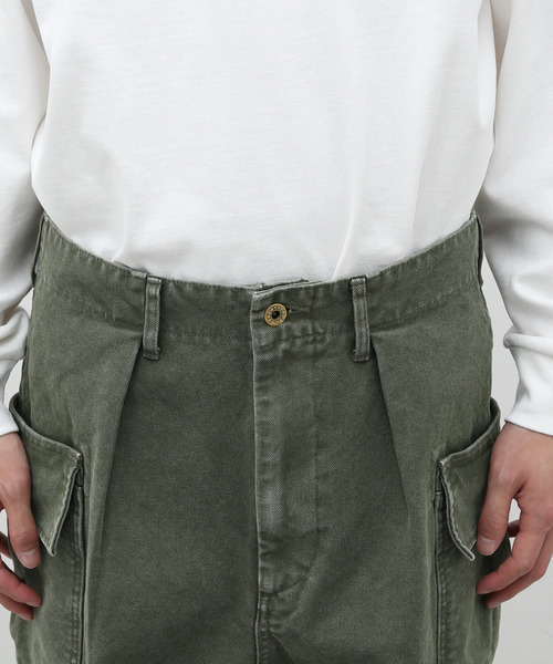 J.S.Homestead】HEAVY CANVAS WIDE CARGO PANTS（カーゴパンツ