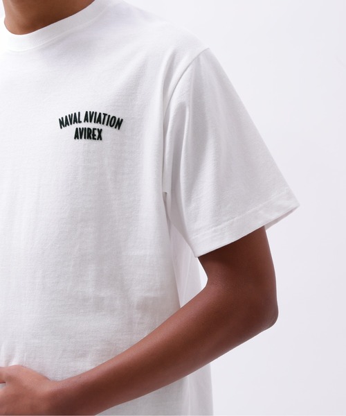 FLOCKY PRINT T-SHIRT VP-8 / フロッキープリント Tシャツ VP-8 / AVIREX / アヴィレックス（Tシャツ/カットソー）｜AVIREX（アヴィレックス）