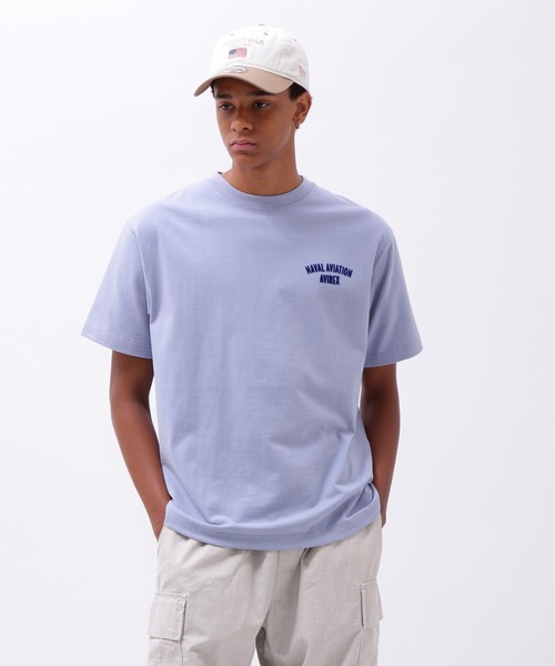 FLOCKY PRINT T-SHIRT VP-8 / フロッキープリント Tシャツ VP-8 / AVIREX / アヴィレックス（Tシャツ/カットソー）｜AVIREX（アヴィレックス）