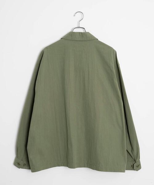 THE STANDARD（ザスタンダード）の「WEGO/ファティーグジャケット（ミリタリージャケット・メンズ・ブラック/カーキ/ホワイト・LARGE/MEDIUM）」の10枚目の写真