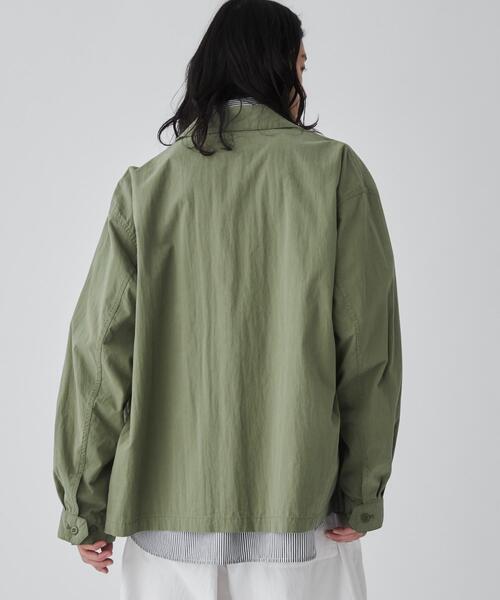 THE STANDARD（ザスタンダード）の「WEGO/ファティーグジャケット（ミリタリージャケット・メンズ・ブラック/カーキ/ホワイト・LARGE/MEDIUM）」の13枚目の写真