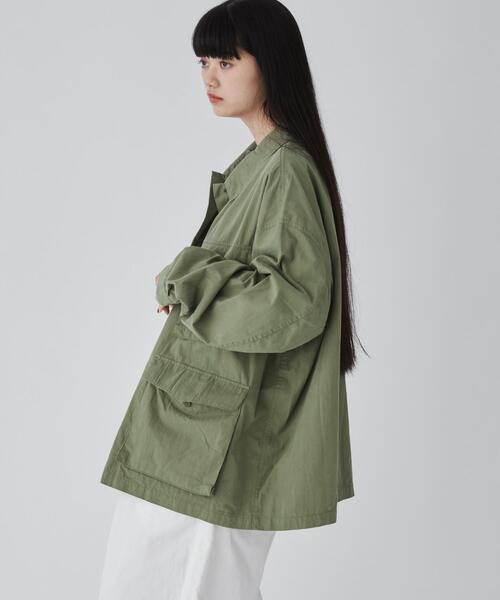 THE STANDARD（ザスタンダード）の「WEGO/ファティーグジャケット（ミリタリージャケット・メンズ・ブラック/カーキ/ホワイト・LARGE/MEDIUM）」の16枚目の写真