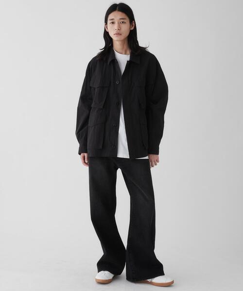 THE STANDARD（ザスタンダード）の「WEGO/ファティーグジャケット（ミリタリージャケット・メンズ・ブラック/カーキ/ホワイト・LARGE/MEDIUM）」の19枚目の写真