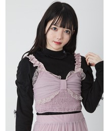 Ank Rouge（アンクルージュ）の「チョーカー付サテンフリル