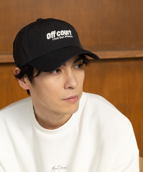 LAKOLE(ラコレ)の「ナイロンスポーティーロゴキャップ / 105160(キャップ・メンズ・ライトブルー/ブラック/オフホワイト/グリーン・9)」の3枚目の写真