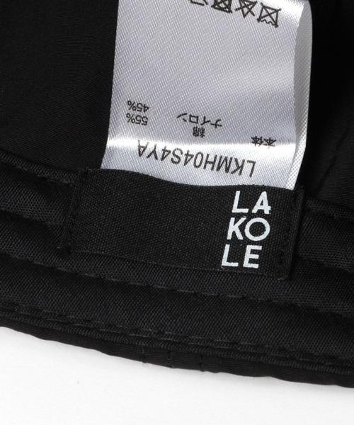 LAKOLE(ラコレ)の「ナイロンスポーティーロゴキャップ / 105160(キャップ・メンズ・ライトブルー/ブラック/オフホワイト/グリーン・9)」の17枚目の写真