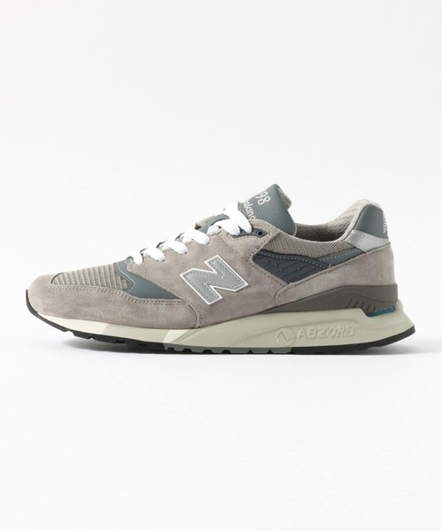NEW BALANCE(ニューバランス)の「【New Balance / ニューバランス】U998GR(スニーカー・メンズ・ライトグレー・25cm/25.5cm/26cm/26.5cm/27cm/27.5cm/28cm/28.5cm/29cm/30cm)」の2枚目の写真