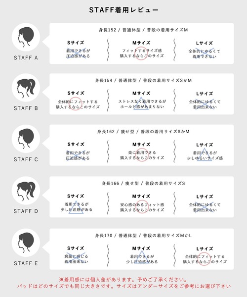 coca（coca）（コカ）の「カップ付きラウンドネックタンクトップ[外で着られるブラトップスOUT BRA]（タンクトップ・レディース・ブラック/アイボリー/ライトベージュ・S/M/L）」の11枚目の写真
