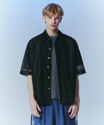 tk.TAKEO KIKUCHI | レースデザインシャツ(シャツ/ブラウス)