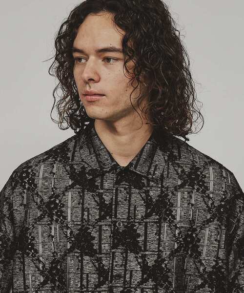 tk.TAKEO KIKUCHI（ティーケータケオキクチ）の「◆レースデザインシャツ（シャツ/ブラウス・メンズ・ブラック系1/ネイビー系/ホワイト系1/ブラック/ホワイト系2/ブラック系/ホワイト/ブルー系その他4/ホワイト系3/ブラック系2・02/03）」の15枚目の写真
