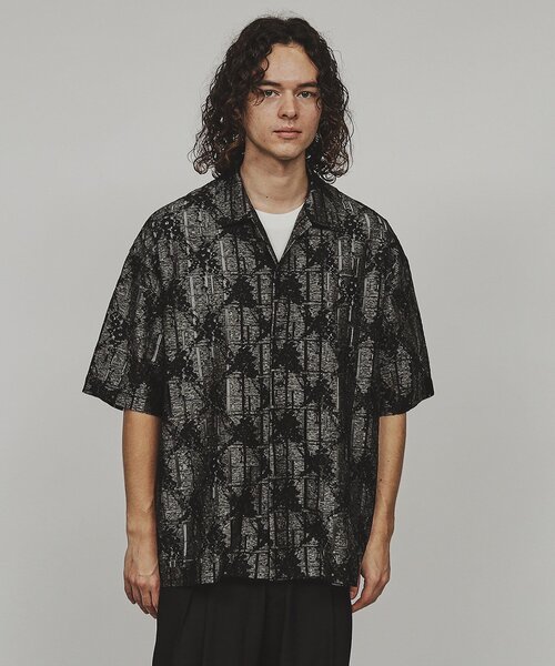 tk.TAKEO KIKUCHI（ティーケータケオキクチ）の「◆レースデザインシャツ（シャツ/ブラウス・メンズ・ブラック系1/ネイビー系/ホワイト系1/ブラック/ホワイト系2/ブラック系/ホワイト/ブルー系その他4/ホワイト系3/ブラック系2・02/03）」の19枚目の写真