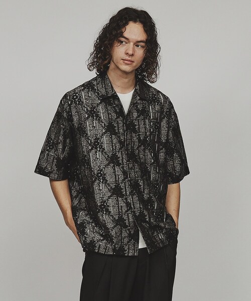 tk.TAKEO KIKUCHI（ティーケータケオキクチ）の「◆レースデザインシャツ（シャツ/ブラウス・メンズ・ブラック系1/ネイビー系/ホワイト系1/ブラック/ホワイト系2/ブラック系/ホワイト/ブルー系その他4/ホワイト系3/ブラック系2・02/03）」の20枚目の写真