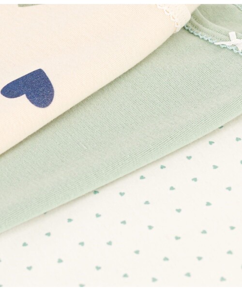 PETIT BATEAU（プチバトー）の「キャミソール３枚組（インナーウェア/肌着・キッズ・その他1・4YEAR/5YEAR/2YEAR/3YEAR）」の3枚目の写真
