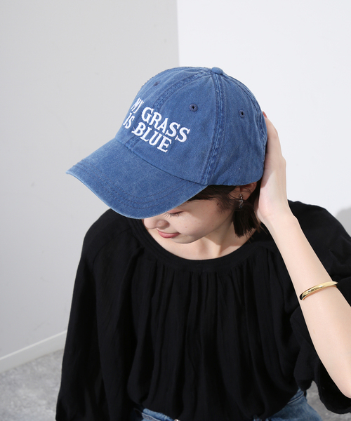 SLOBE IENA（スローブイエナ）の「【BLUESCENTRIC / ブルースセントリック】 キャップ（キャップ・レディース・ブラウン/サックスブルー・FREE）」の17枚目の写真