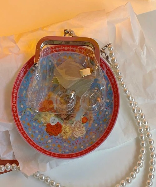 E&C closet…(イーアンドシークローゼット)の「クリアがま口ポーチ(ポーチ・レディース・クリア・FREE)」の14枚目の写真