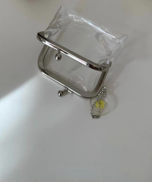 E&C closet…(イーアンドシークローゼット)の「クリアがま口ポーチ(ポーチ・レディース・クリア・FREE)」の20枚目の写真