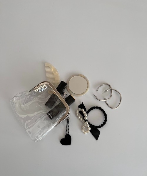 E&C closet…(イーアンドシークローゼット)の「クリアがま口ポーチ(ポーチ・レディース・クリア・FREE)」の22枚目の写真