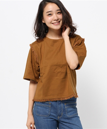 one after another NICE CLAUP | 【ナイスクラップ】フリンジＴシャツ(Tシャツ/カットソー)