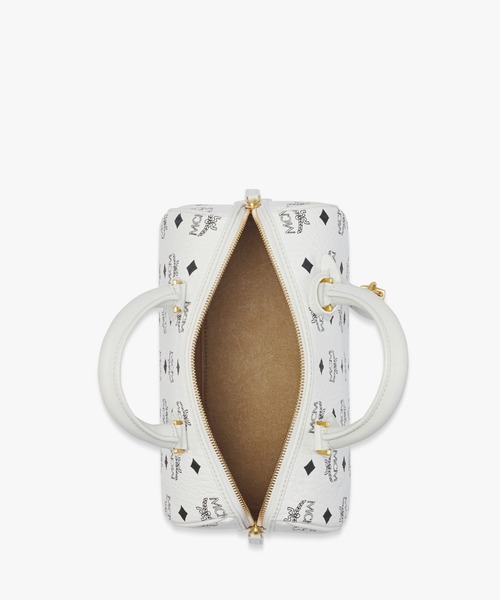 MCM（エムシーエム）の「ELLA ボストンバッグ - ヴィセトス（ボストンバッグ・メンズ・ホワイト/ブラック/ブラウン/ピンク・SMALL）」の9枚目の写真