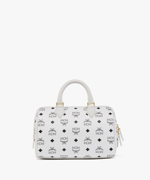 MCM（エムシーエム）の「ELLA ボストンバッグ - ヴィセトス（ボストンバッグ・メンズ・ホワイト/ブラック/ブラウン/ピンク・SMALL）」の10枚目の写真