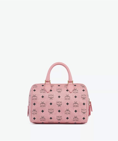 MCM（エムシーエム）の「ELLA ボストンバッグ - ヴィセトス（ボストンバッグ・メンズ・ホワイト/ブラック/ブラウン/ピンク・SMALL）」の21枚目の写真