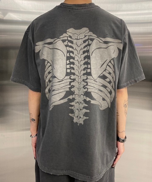 ★送料・関税込★UNALLOYED★SKELETON T SHIR.T★Tシャツ★ 20191216101635_zxq2lFbcItDhsvn