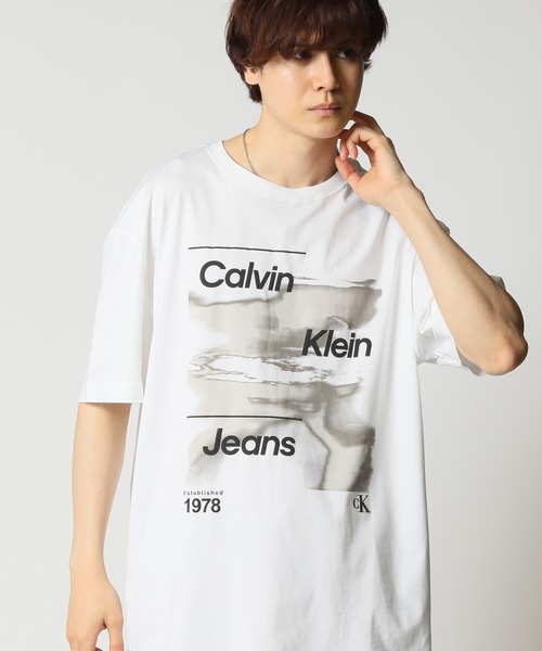   Jeans カルバンクライン ロゴＴシャツ ckstlg-1.jpg